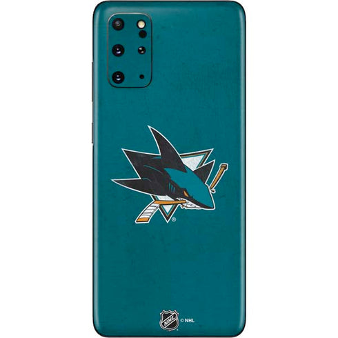 NHL San Jose Sharks Distressed Galaxy S20 Plus Skin